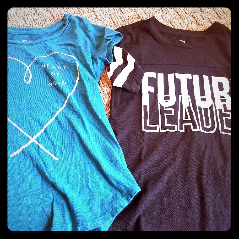 Final price drop Girls shirts